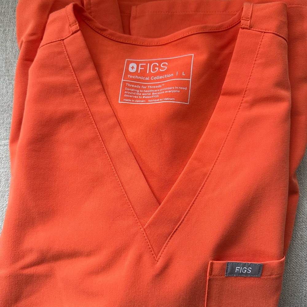 Figs Orange figs set